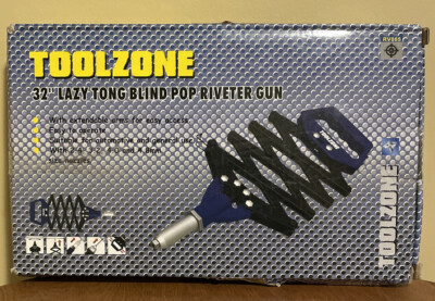 Toolzone 32'' Lazy Tong Pop Rivet Gun Workshop Garage Riveter DIY