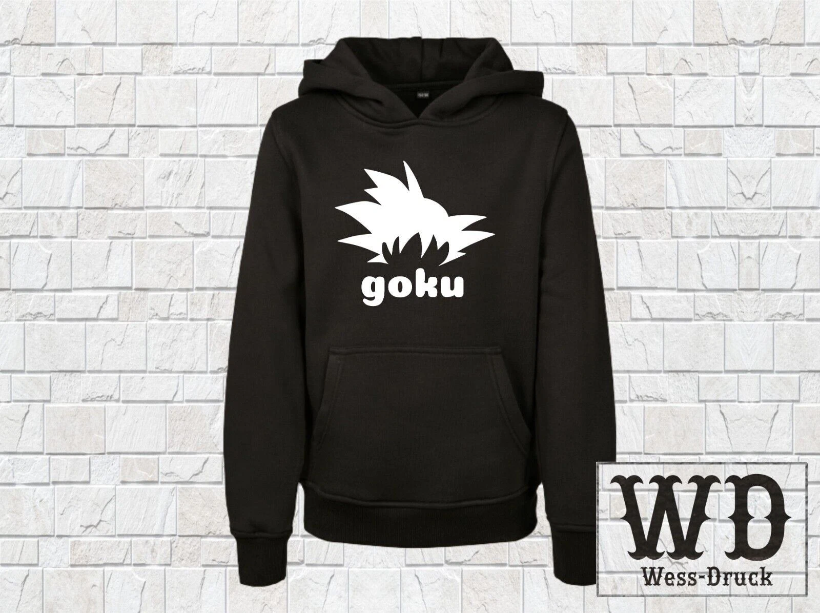 SACAI Felpa con cappuccio bambini Son Goku testa cooler anime felpa con cappuccio cartone animato