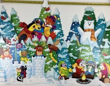 Set Of Teacher Bulletin Board Paper Die Cuts Classroom Decor For Winter Season 
