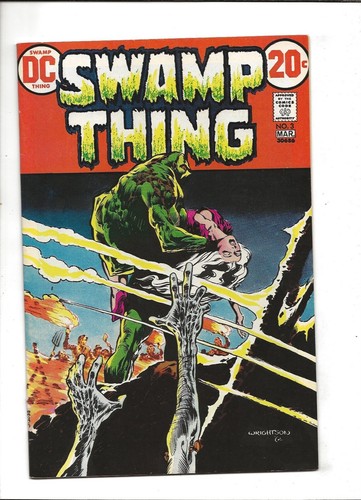 Swamp Thing #3 (1973) Wrightson Cover High Grade VF 8.0