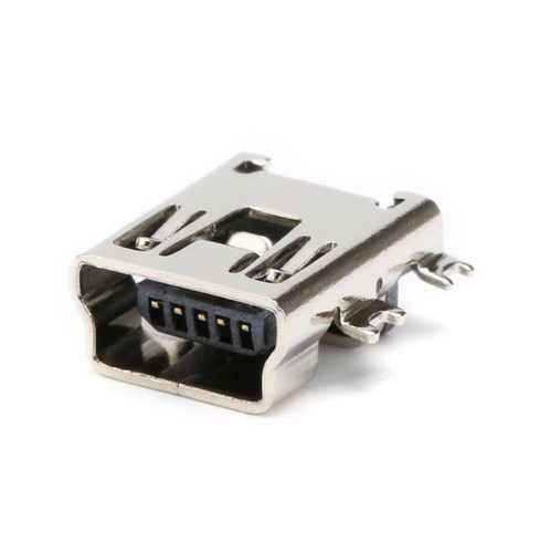 10 Stück Mini USB Spüle Platte Mittel Pins Patch Buchse SMD USB Buchse 5PF Stecker - Bild 4 von 6