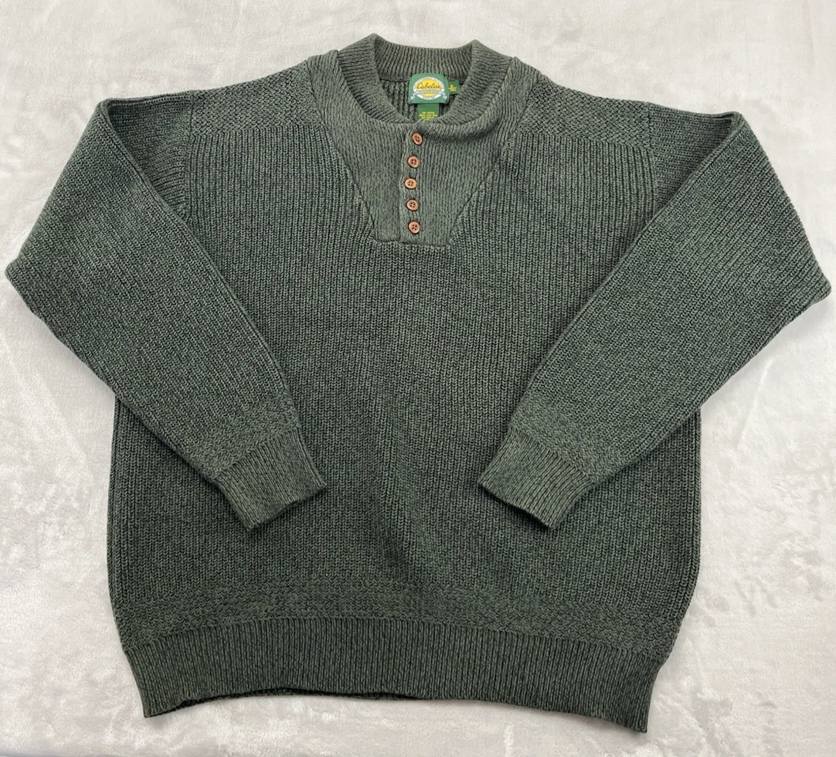 Cabela's Cotton Green Sweaters for Men for sale | eBay