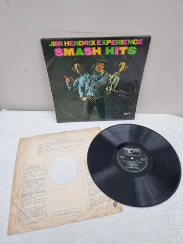 Jimi Hendrix Experience Smash Hits Original 1968 UK LP ST33 Valenti 613004