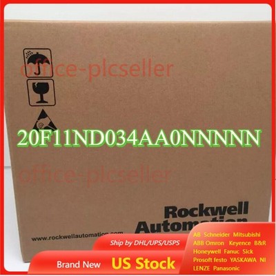 Allen-Bradley 20F11ND034AA0NNNNN AC Drive PowerFlex 753 480V  US Free Tax