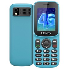 USHINING 4G Mobile Phone SIM Free with Dual Nano SIM Slot, 1.8" LCD Screen,