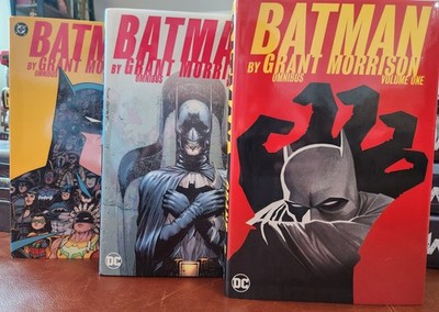 Batman by Grant Morrison Vol 1 2 3 HC DC Omnibus Complete Set | eBay