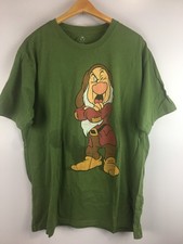 Disney Grumpy Dwarf XL T-Shirt Green Snow White  the Seven Dwarfs