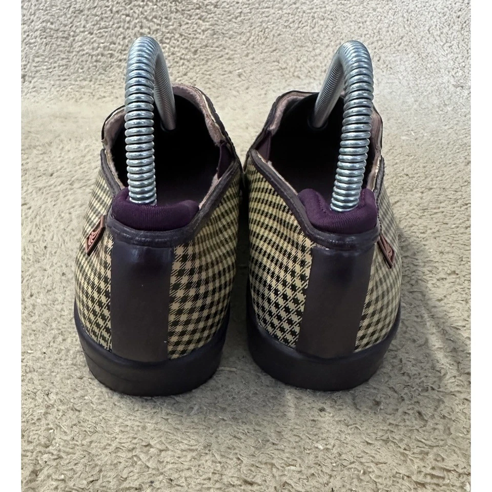 Sperry Top Sider Womens Gingham Slip On Shoes Garden Clogs Waterproof Rain Sze 6 - Image 4 of 4