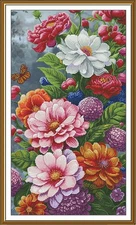 Creative Сross Stitch Embroidery Kit "The garden of my soul" Nova Sloboda