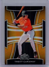 Trent Caraway 2025 Leaf Metal 1/1 Pre Production Proof