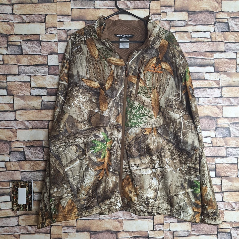 Realtree Edge Jacket Mens 3XL Full Zip Scent Factor - Image 2 of 4