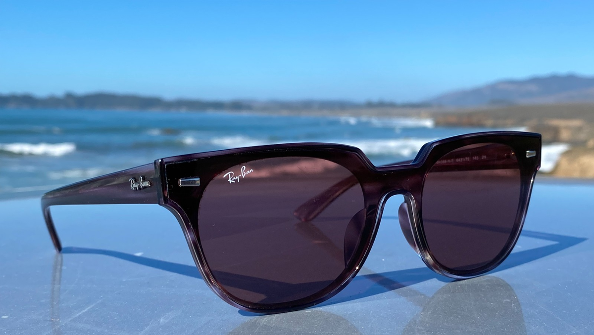 Ray-Ban Italy Blaze Meteor 4368N Sunglasses- Scratching /Striped