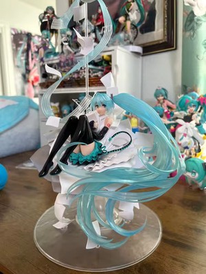 35cm Hatsune Miku Anime GK PVC Figure Statue Model Doll Gift