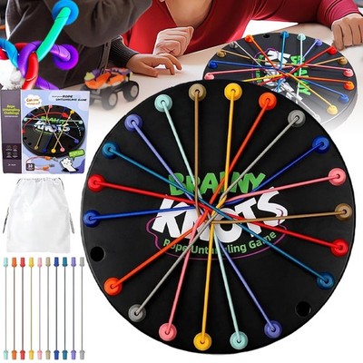 Brainy Knots Spiel Rope Herausforderungs Rätsel Knobelspiele Logik Spiele Knot