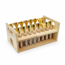 Handbell Hand Bells with Stand Well-Tuned Handbells 8-Note for Teachers