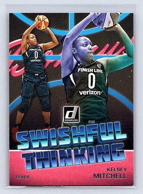 2019 Panini Donruss WNBA Elena Delle Donne Swishful Thinking #12 Mystics
