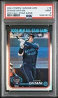2024 TOPPS CHROME UPDATE 2024 ALL-STAR GAME CHROME #18 SHOHEI OHTANI PSA 9