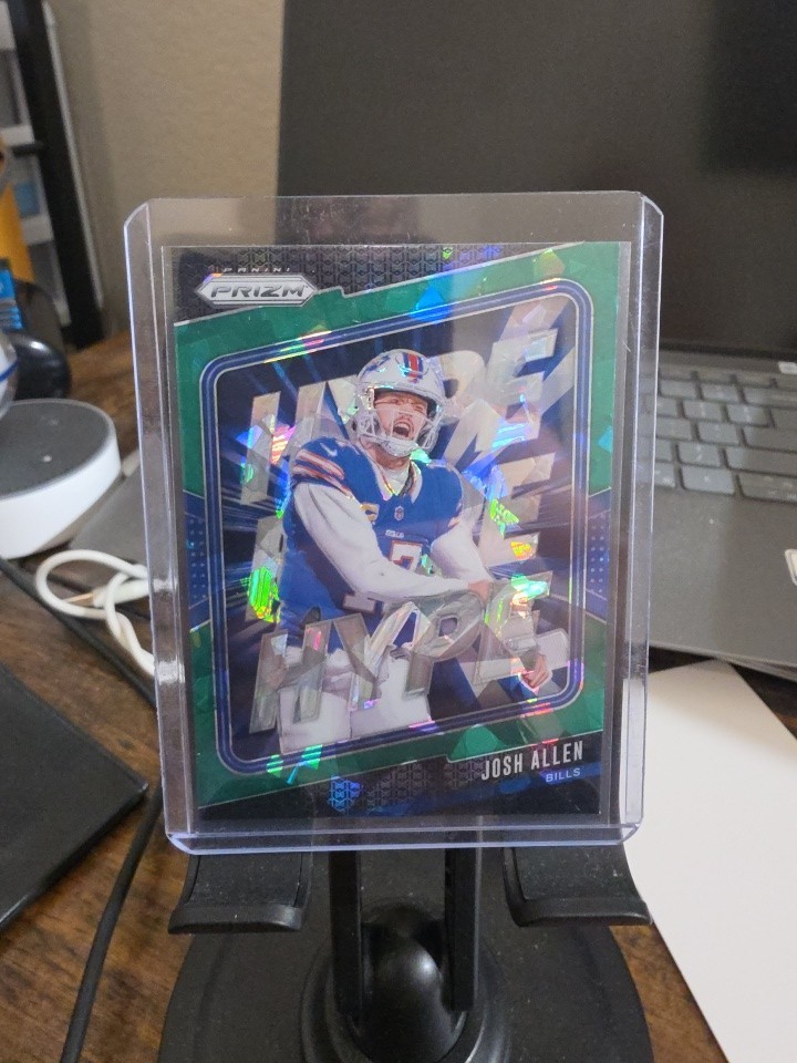 2024 Panini Prizm - Hype Josh Allen #13 Green Ice Prizm