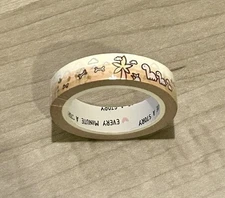 New Every Minute A Story Dinosaur washi tape 10 mm roll EMAS