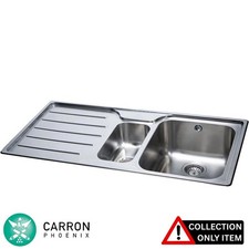 Carron Phoenix Isis 150 1.5 Bowl Stainless Steel Kitchen Sink "Graded"