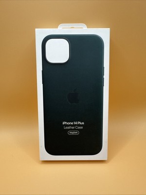 Original Apple iPhone 14 Plus Leder Case Forest Green   MagSafe   Neu OVP
