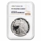 1994-P Proof American Silver Eagle PF-70 NGC