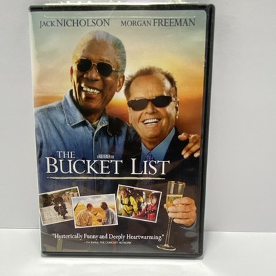 The Bucket List DVD Widescreen Jack Nicholson Morgan Freeman Tall Case