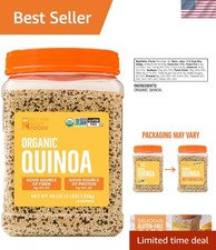 Nutritious 3 Lb Organic Quinoa -  Gluten-Free Superfood for Healthy Meals
