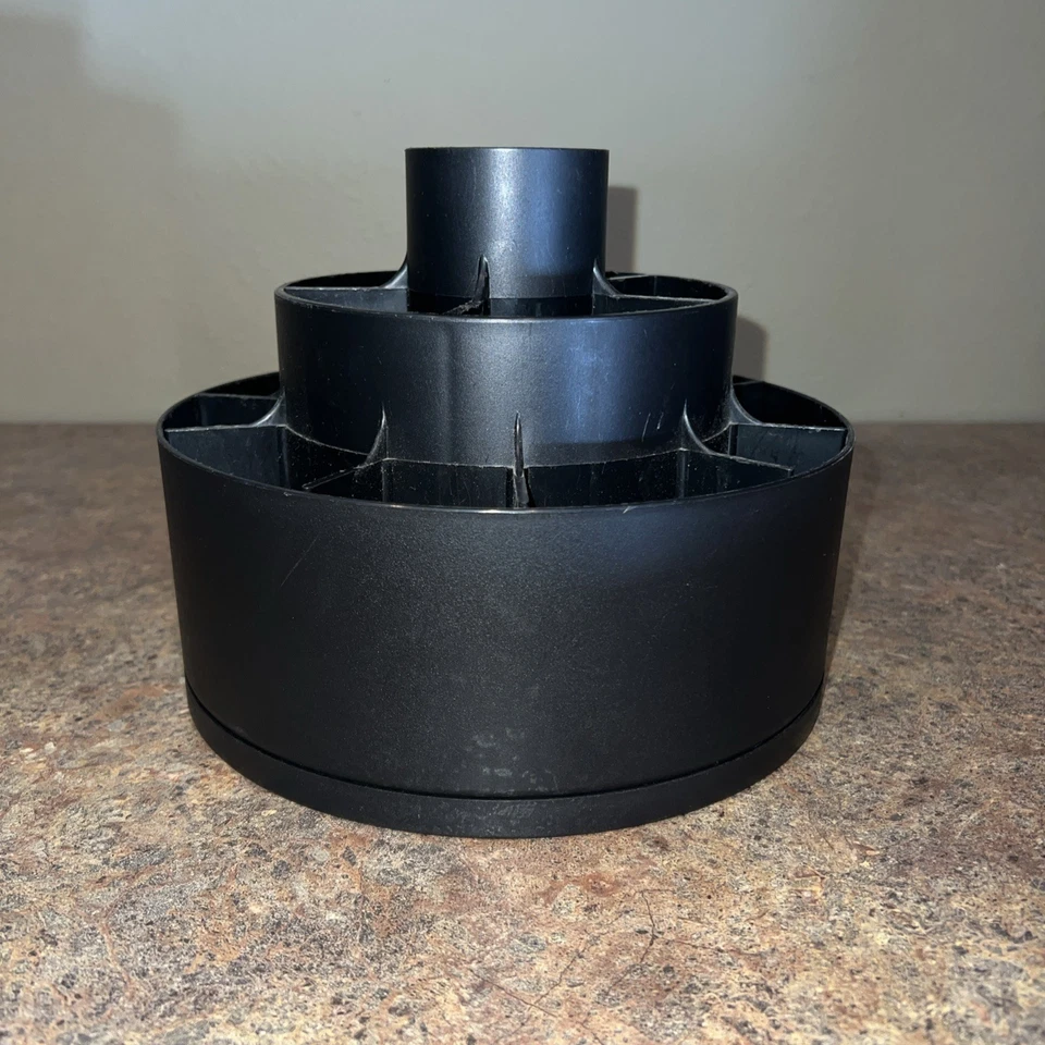 One Pampered Chef Tool Turn About #2171 Black Carousel Utensil Caddy Good Cond! - Image 2 of 3