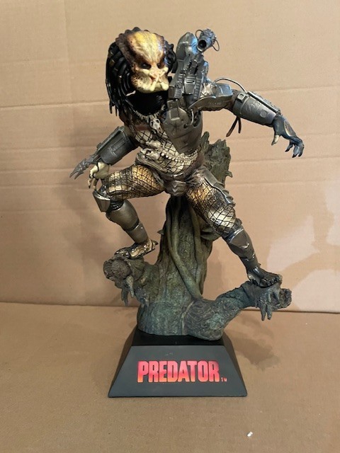 PREDATOR DIORAMA STATUE BUST SIDESHOW LE 67/600 Exclusive | eBay