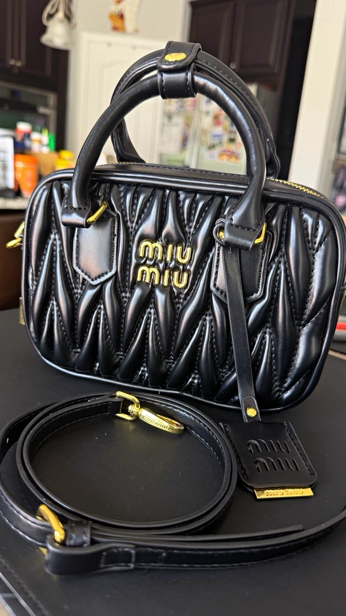 Miu Miu Black Bags & Handbags for Women for sale | eBay