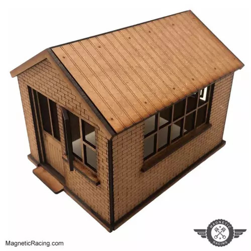 Magnetic Racing 020 abri miniature en MDF modulable et facile à peindre pour diorama