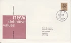 GB Stamps First Day Cover Machin Definitive 50p stamp SHS Pound Sign 1977