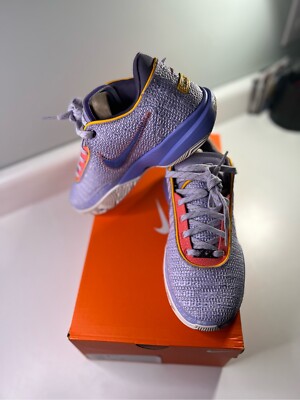 LeBron XX Purple and Gold” BRAND NEW WITH BOX | eBay display picture 1