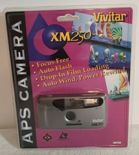1998 Vivitar XM250 APS Camera New in Original Package Vintage