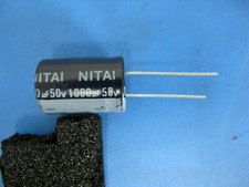  5 Nitai 1000 Uf 50 V 105C Radial Electrolytic Capacitor