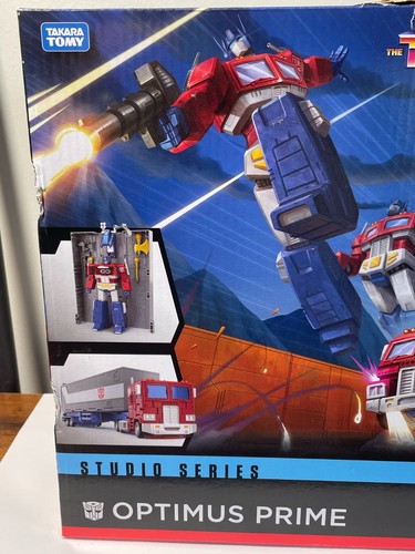 Transformers The Movie 86 Studio Series Optimus Prime NEW Box Damage - Picture 2 of 19