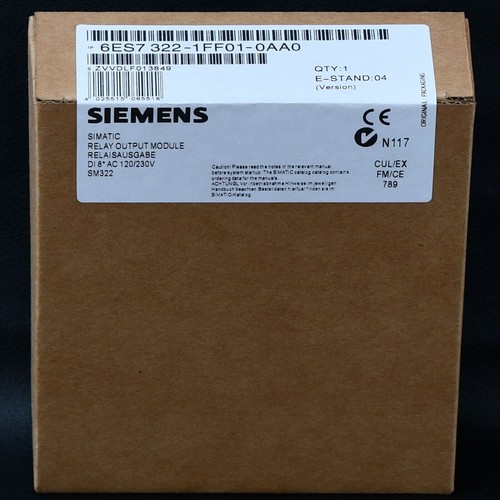 New In Box Relay Output Module 6ES7 322-1FF01-0AA0 6ES7322-1FF01-0AA0 SM9T - Picture 9 of 13