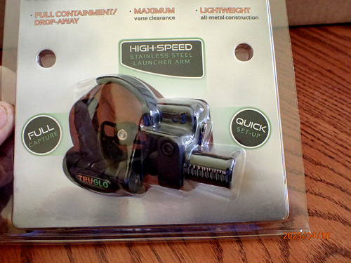 TRUGLO DOWN-DRAFT ARROW REST RIGHT OR LEFT HAND BOW ARROW REST NEW SEALED - Picture 2 of 14