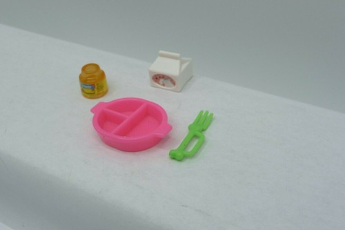 Barbie Loving Family Doll Baby Krissy Tommy Kelly Nursery Diorama Food - Picture 3 of 4