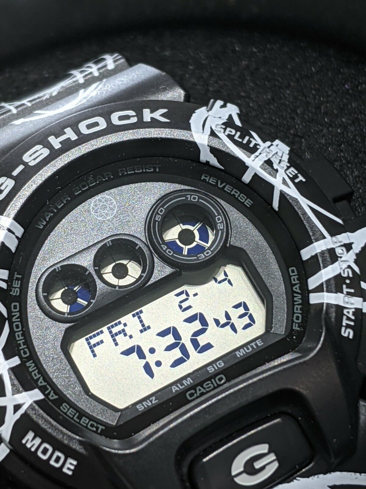CASIO 3243 G-SHOCK ジェイソン ブラック 腕時計(デジタル)