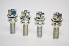 4 x Alloy Wheel Bolts M14 x 1.5 19mm Hex, 30mm Thread for Porsche Boxter