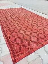 5x10 Antique Oriental Carpet Rug, Tribal Traditional Rug, Handmade Kilim Rug
