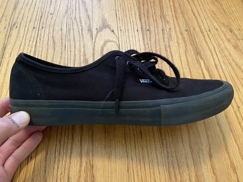 Vans Black Canvas Authentic Pro Skate 