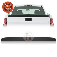Fit 99-07 Chevy Silverado GMC Sierra Tailgate Spoiler Cap Molding Top Protector