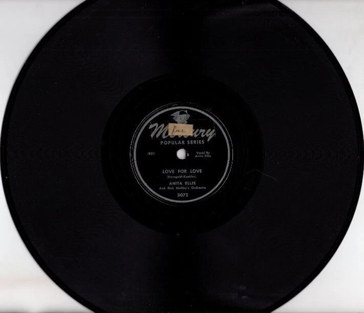 Anita Ellis – Love For Love / Golden Earrings 10" 78 Foto 2 de 4