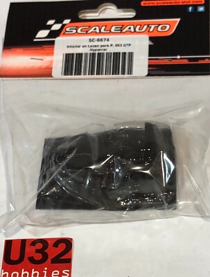 Scaleauto Sc-6674 Lightweight Interior + Porsche 963 Gtp Hypercar Lexan
