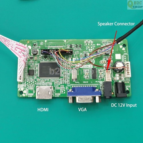 HD-MI VGA 40 pin Universal LCD Controller Board Kit for LP116WH8-SPA1 / SPD1 - Picture 2 of 2