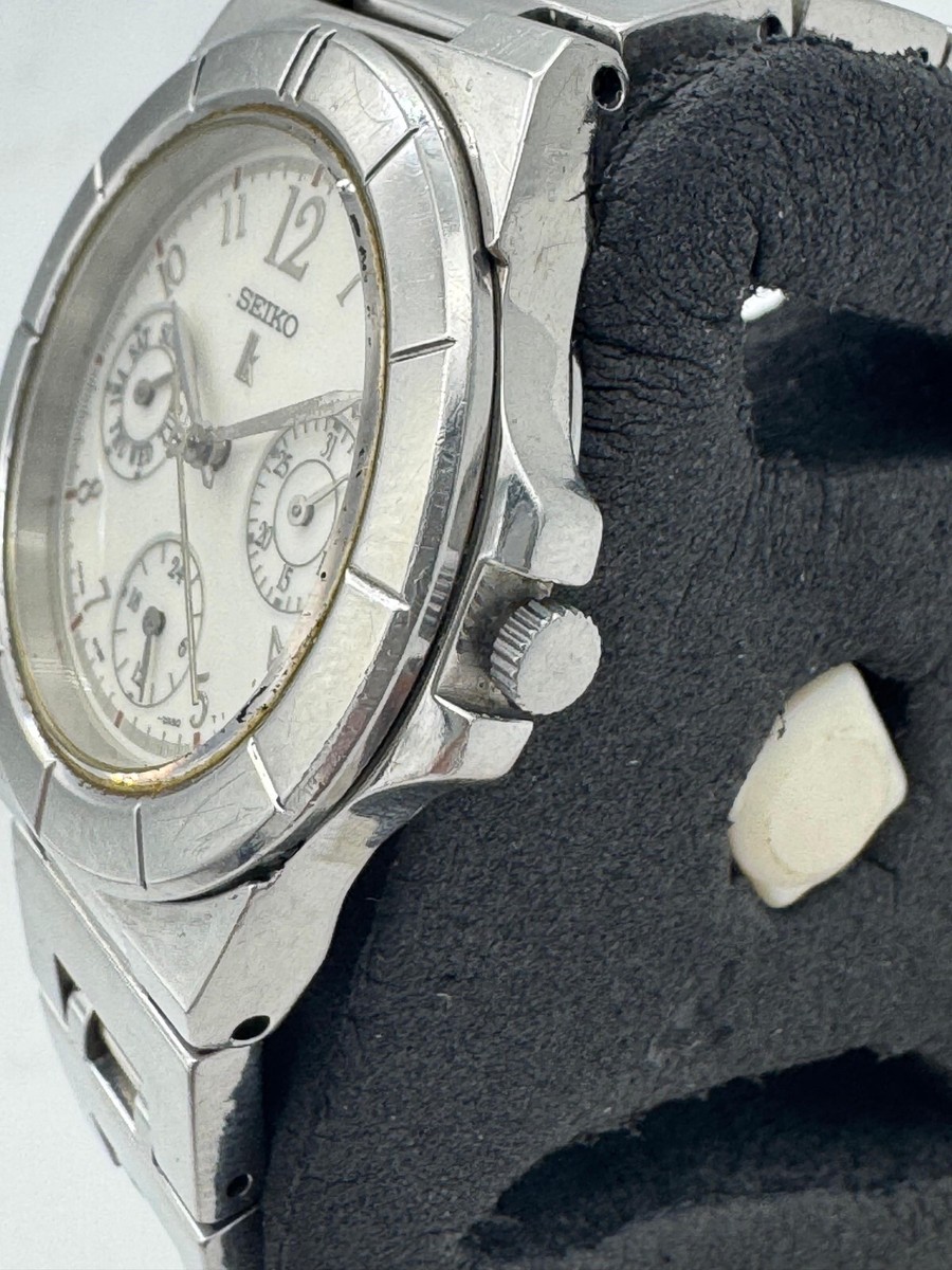 稼働品　SEIKO LUKIA　セイコールキア腕時計　5Y89-0B20 稼働品 SEIKO LUKIA セイコールキア腕時計 5Y89-5A20 - メルカリ