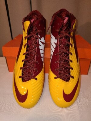 NEW Nike Vapor Speed 3/4 Football Cleats size 15 New Nike Vapor Speed 3/4 TD Football Cleats 668839-616 White  main image 4